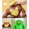 Creative King Toy Stress Relief Cartoon Soft Rubber Sand Sculpture Funny Decompression Doll