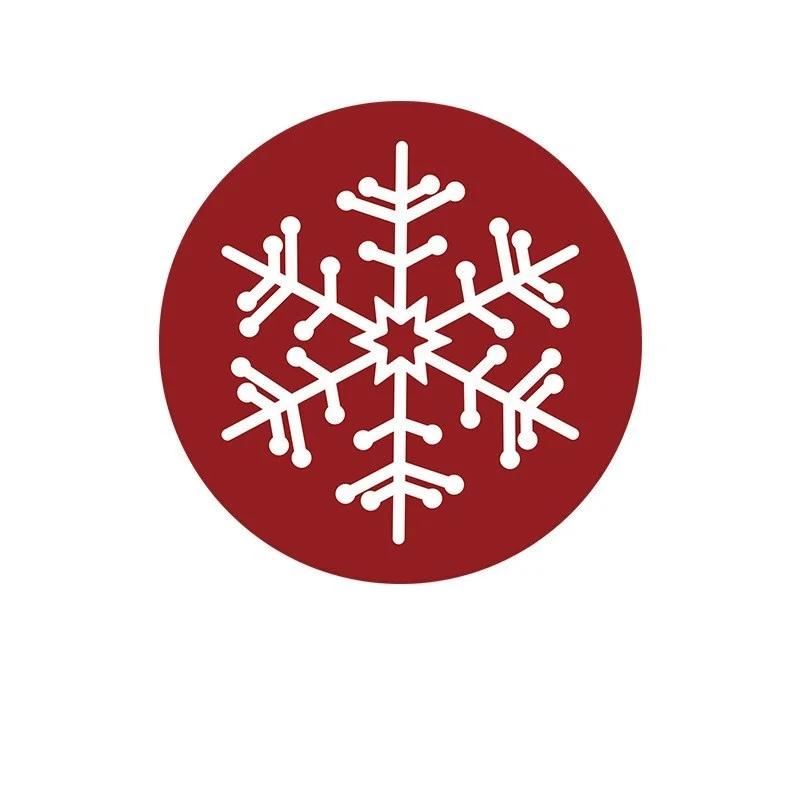 Christmas Diatomite Coasters High Value Creative Cartoon Snowman Heat Insulation Water Absorption Anti-scald Mats Home Coaster