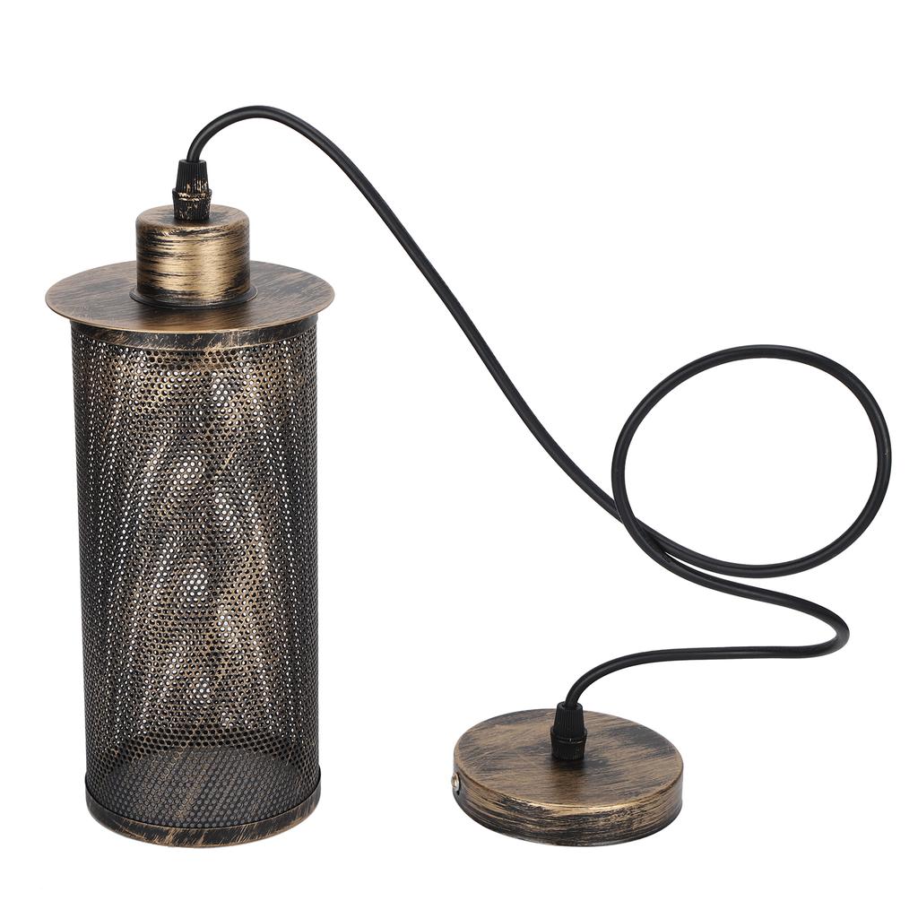 Industrial Mesh Lampshade E27 Iron Art Pendant Light Shade for Bar Cafe AC85‑265V