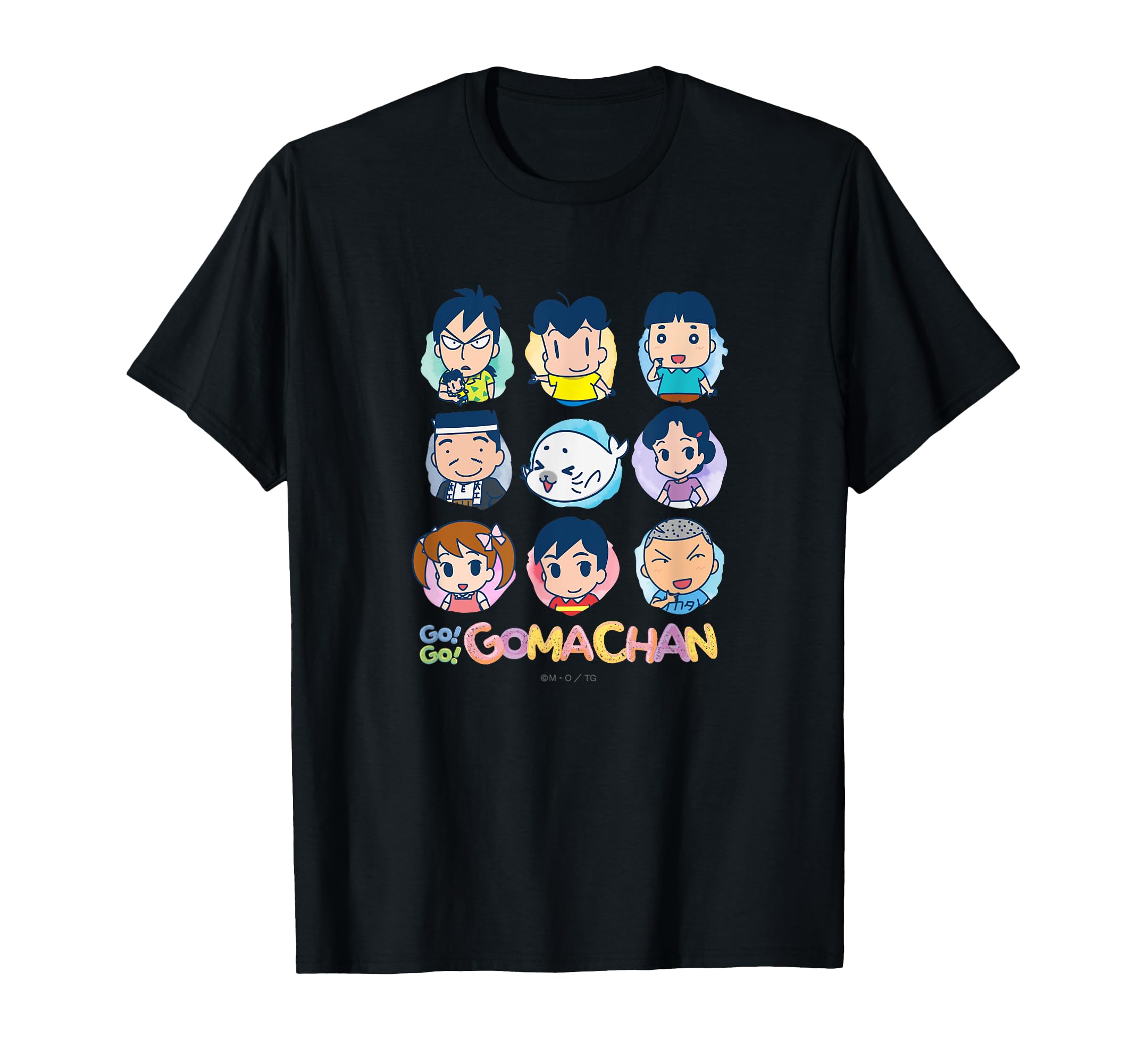 

Shonen Ashibe GO! GO! Goma-chan Big Gathering! T-shirt