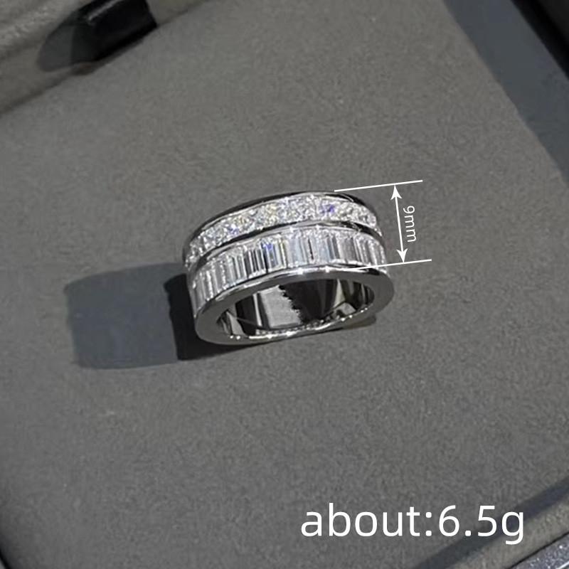 CopperTrend Classic High Quliaty Luxury Rings For Women Zircon Geometry Jewelry Gifts