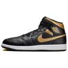 1 Mid Black Metallic Gold Jordan DQ8426-071