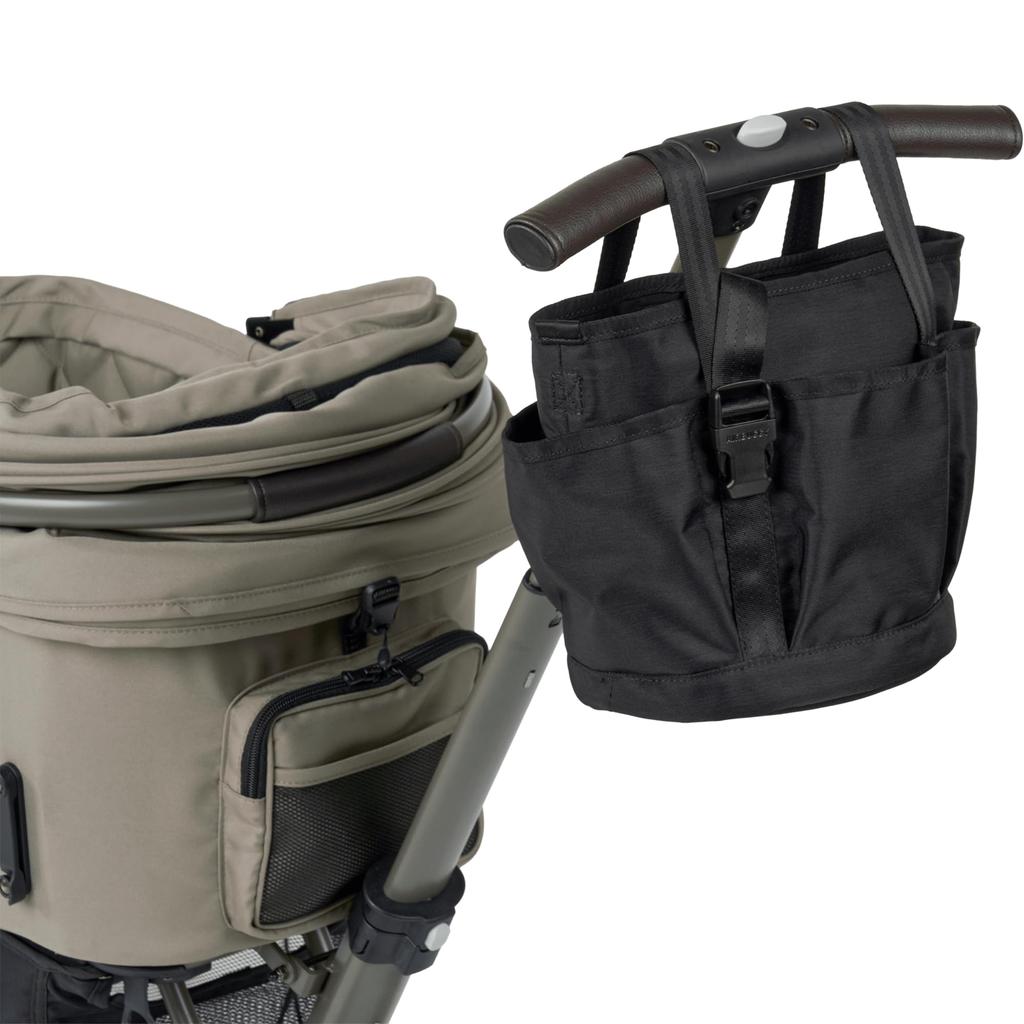 WIZ WATER PROTECT ORGANIZER BLACK Handlebar Bag/Cart Bag, 2-Way Design, AB0340
