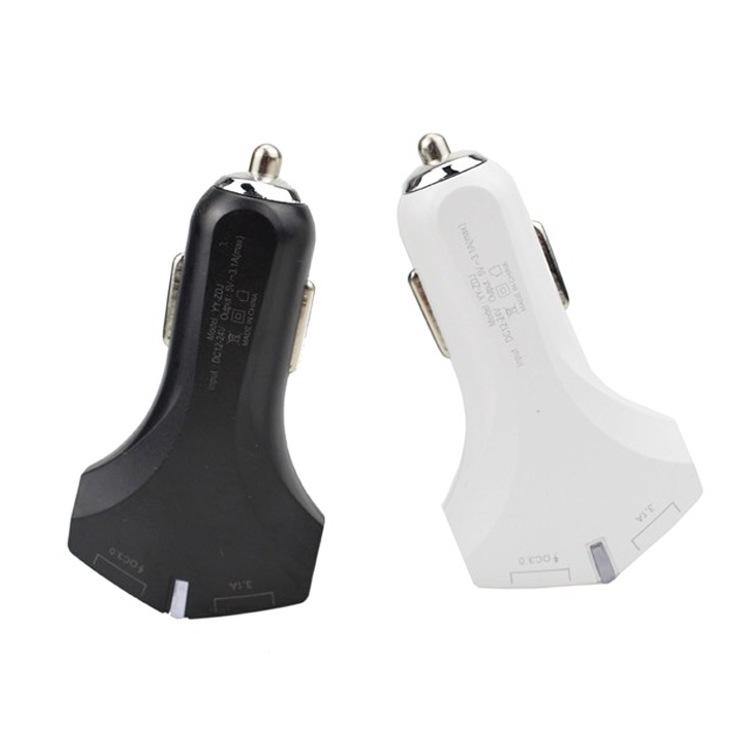 Universal Dual-Port 2.4A Car Charger for Android - Fast Charging 12/24V