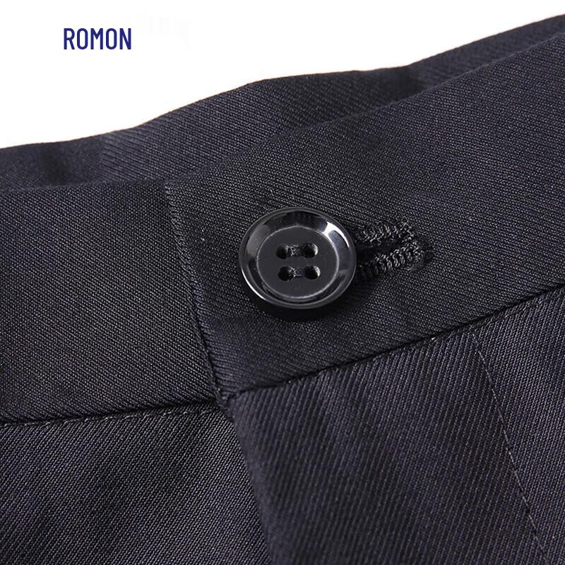 Romon Women's High-Waisted Straight-Leg Business Trousers