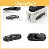 Bugatti Black Night Alloy Car Model 164 Festival Gift Collectors Display Toys