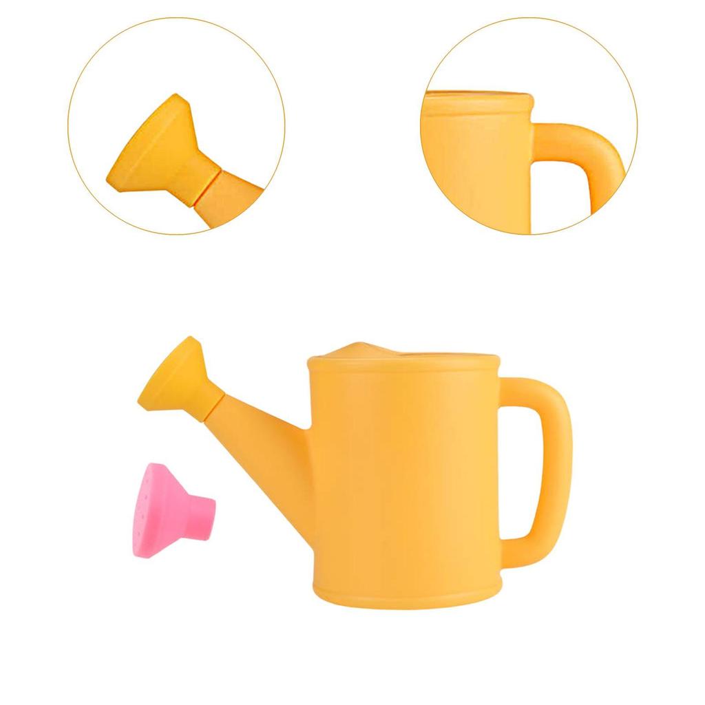 Small Watering Can with Sprinkler Head Sprinkling Kettle for Lawn Kids Farm