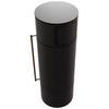 Wood Burning Stove KRATKI AMBLER Ø 150 7 kW Black Thermotec, Self Closing Door, Jatoba Wood Handle