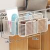Hanging Storage Basket Bunk Bed Organizer Bedside Shelf Rails Office for Kids Adults Metal Multi