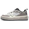 Li Ning 001 Unblock Comfortable Versatile Non-Slip Wear-Resistant Breathable Low-Top Skate Shoes Men Sneakers Off-White Gray AGCT095-3