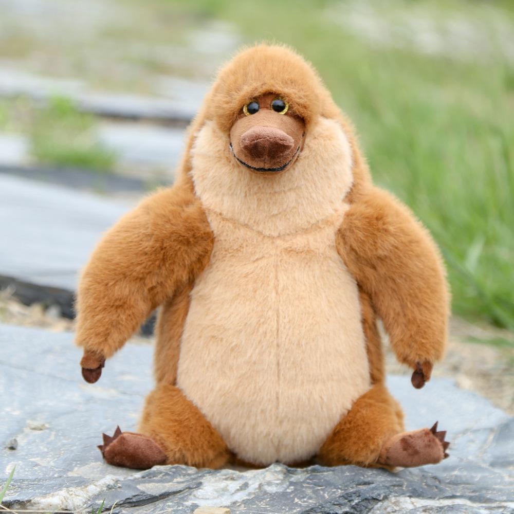 Fluffy Long Nosed Monkey Plush Toys PP Cotton Monkey Animal Plush Doll  Home Decor