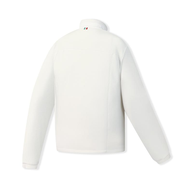 FILA Explore Minimalist Classic Sports Leisure Training Outdoor Comfortable Fleece Warm Loose Plush Jacket Women jackets A11W617507F-WT