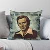 George Jones Country Singer Pillowcase Polyester Linen Velvet Printed Zip Decor Car Cushion Cover