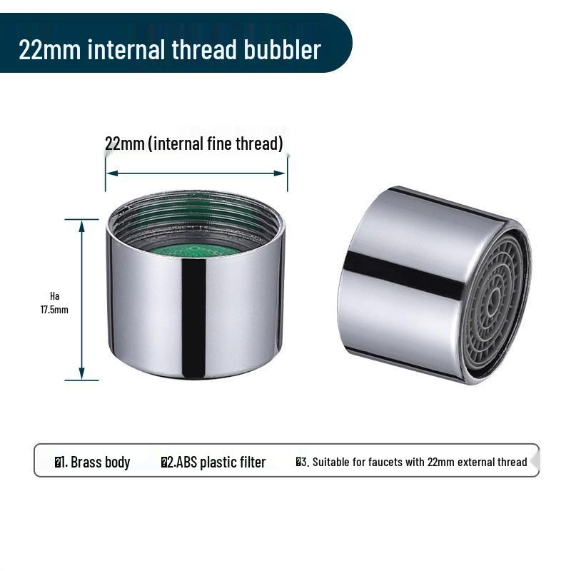 Universal Kitchen Faucet Aerator Extender, Copper Mesh Accessory