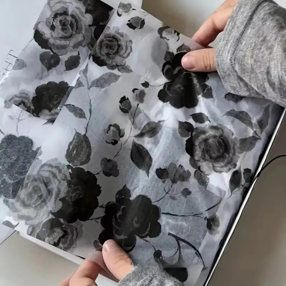10PCS Bowknot Design Hand-Kneaded Paper Hand-rubbed Cotton Paper Gift Wrapping Paper  Festival Gift