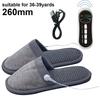 Tuhopeta Rechargeable Foot Massager Slippers EMS TENS Electrical Pulse Therapy Pain Relief Slip Home Use Removable Pad Feet Care