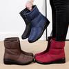 Nouveau Bottes de neige épaisses pour femmes bottes à fermeture éclair imperméable à l'eau chaude pour femmes antidérapantes grande taille chaussures pour femmes