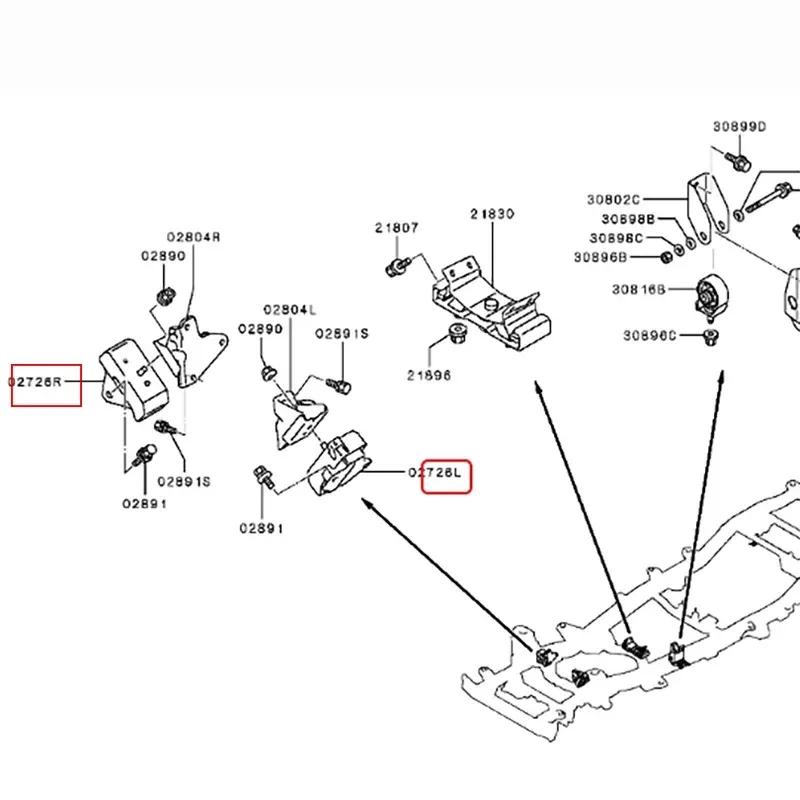 Baificar 6B31 Engine Mounting ulator Bracket 1093A165 For Mitsubishi Pajero Montero Sport L200 Triton
