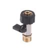 High Pressure Wash M22 Swivel Connnector With Ball Valve Switch On/off Function For Water Outlet Or Wash Gun