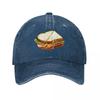 Ham Sandwich Pattern Baseball Cap Hat Unisex Luxury Sunscreen Trucker Cap Unisex Golf Wear Womens