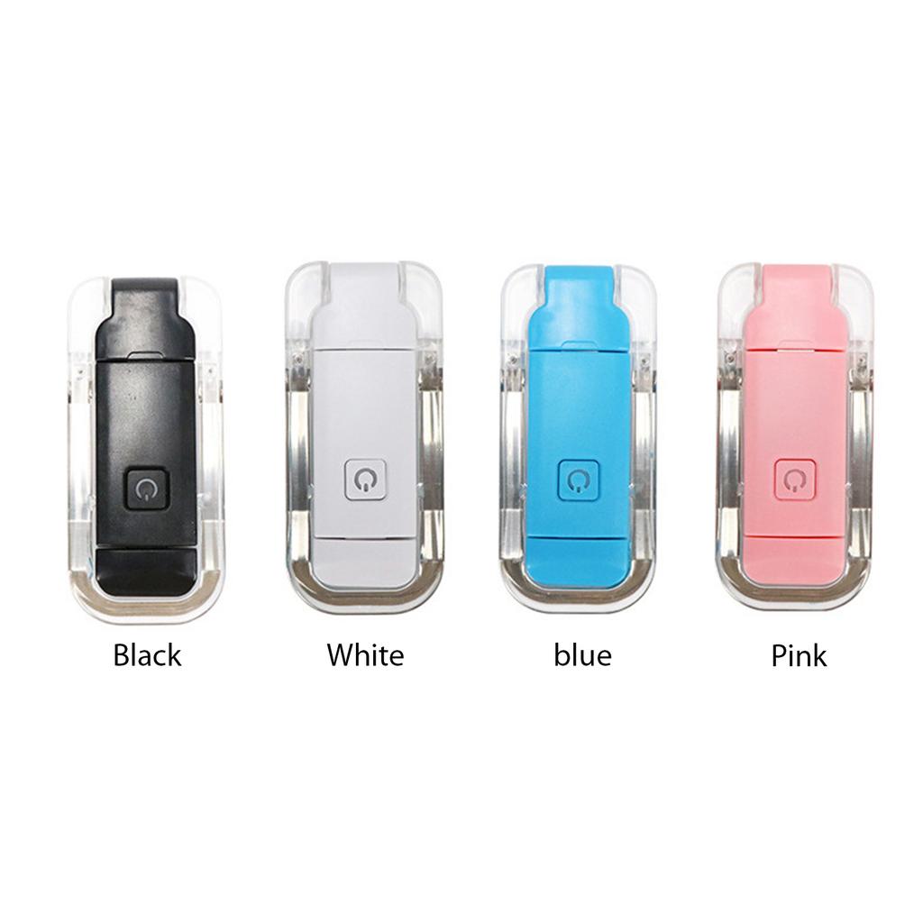 USB Rechargeable Eye-Caring Office Lamp 3 Light Modes Clip on Reading Light Lightweight Reading Light Perfect for Readers Travel