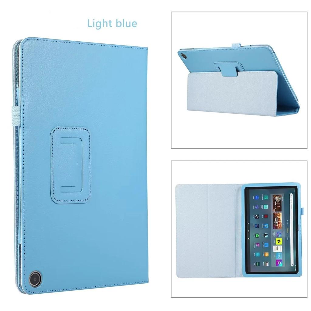 Standhülle für Amazon Fire Max 11 HD10 2023 HD8 7 2022 Schlanke Klapphülle Stoßfeste Bunte Luxus-PU-Leder-Tablet-Schale