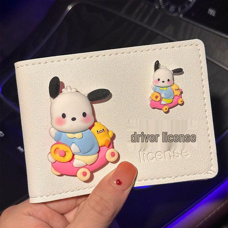 Pochacco Leather Card Holder & License Protector 2024