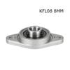 8mm 10mm 12mm 15mm Rhombic Thrust Bearing KFL08 KFL10 KFL12 KFL15 Pillow Block Bearing ZINC Alloy