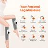Rechargable Leg Massager Airbag Kneading Calf Massage Hot Compress Relax Leg Muscles 4-speed Timer Legs Shaping Relief Soreness