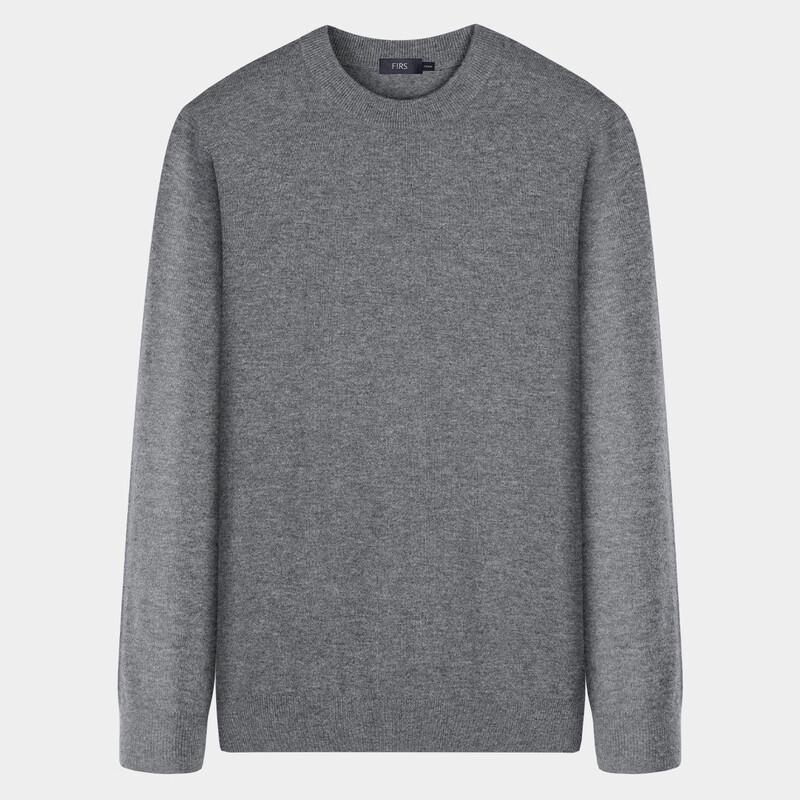 FIRS Men's Round Neck Cashmere Sweater
