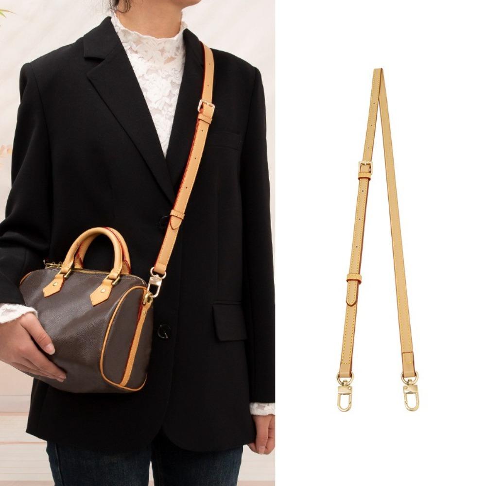 New Replacement Bag Strap Adjustable PU Leather Shoulder Strap Punch-free DIY Bag Belt Gift