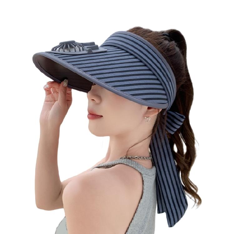 Sunproof Hat with Rotatable Fan Adjustable 3 Speed Wind Modes Cooling Fan Hat for Outdoor Activity Cycling Hiking Gear