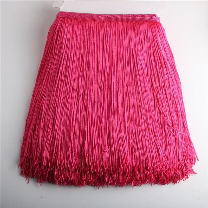 Encryption Thickened 30Cm Wide Polyester Row Beard Latin Dance Fringed Lace Dance Clothing Accessories