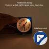 Mini Travel Table Alarm Clock Quartz LED Light with Snooze Function Battery Operated
