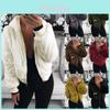 Cappotto Giacca da Donna Lussuoso Orsacchiotto Invernale Caldo con Cappuccio Pelliccia Soffice Capospalla Soprabito