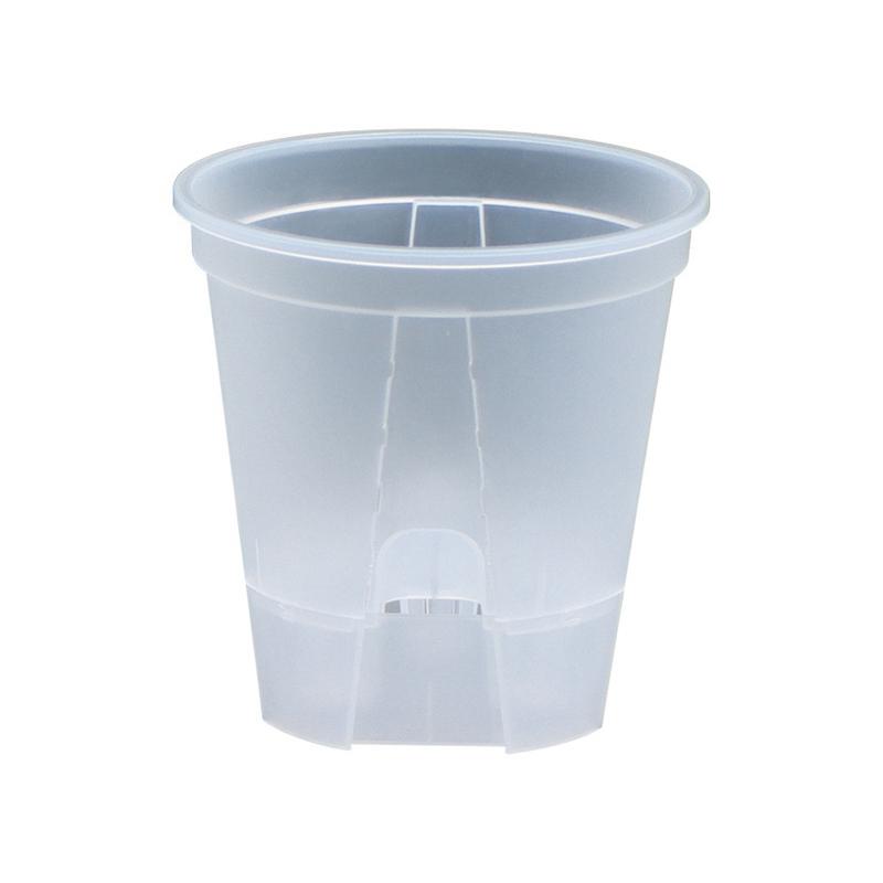 Plastikowa Doniczka do Kontroli Korzeni Orchidei Oddychająca Magazynująca Wodę Doniczka Samoabsorbująca Doniczka dla Lenia Ogrodnictwo Przezroczyste Doniczki