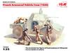 ICM 1/35 French Armored Car Crew (1940) 35615 Plastic Model