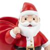 Unique Christmas Gifts for Friends Santa Claus Statue Pen Holder, Mini Potted Plant Desk Organizer Festive Room Accents Christmas, Holiday Tabletop