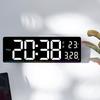 Creative Wall Clock Simple Color Living Room Wall Clock Gym Stopwatch Clock Multi-functional Clock Large Screen
