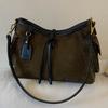 Trendy Bags Women's Retro Niche Armpit Bags Women's Bags Simple Suede Shoulder Bags High Value Commuter Bags