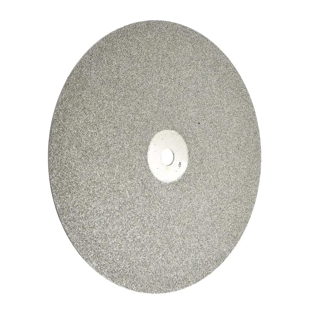 8Inch 111mm emery Coated Lapping Disc Grit 61-1111 1/1in Hole Flat Lap Wheel Abrasive Grinding Disc For Gemstone Jewelry Rock