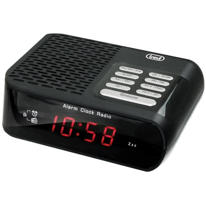 TREVI RC 827 D Radio réveil - Noir