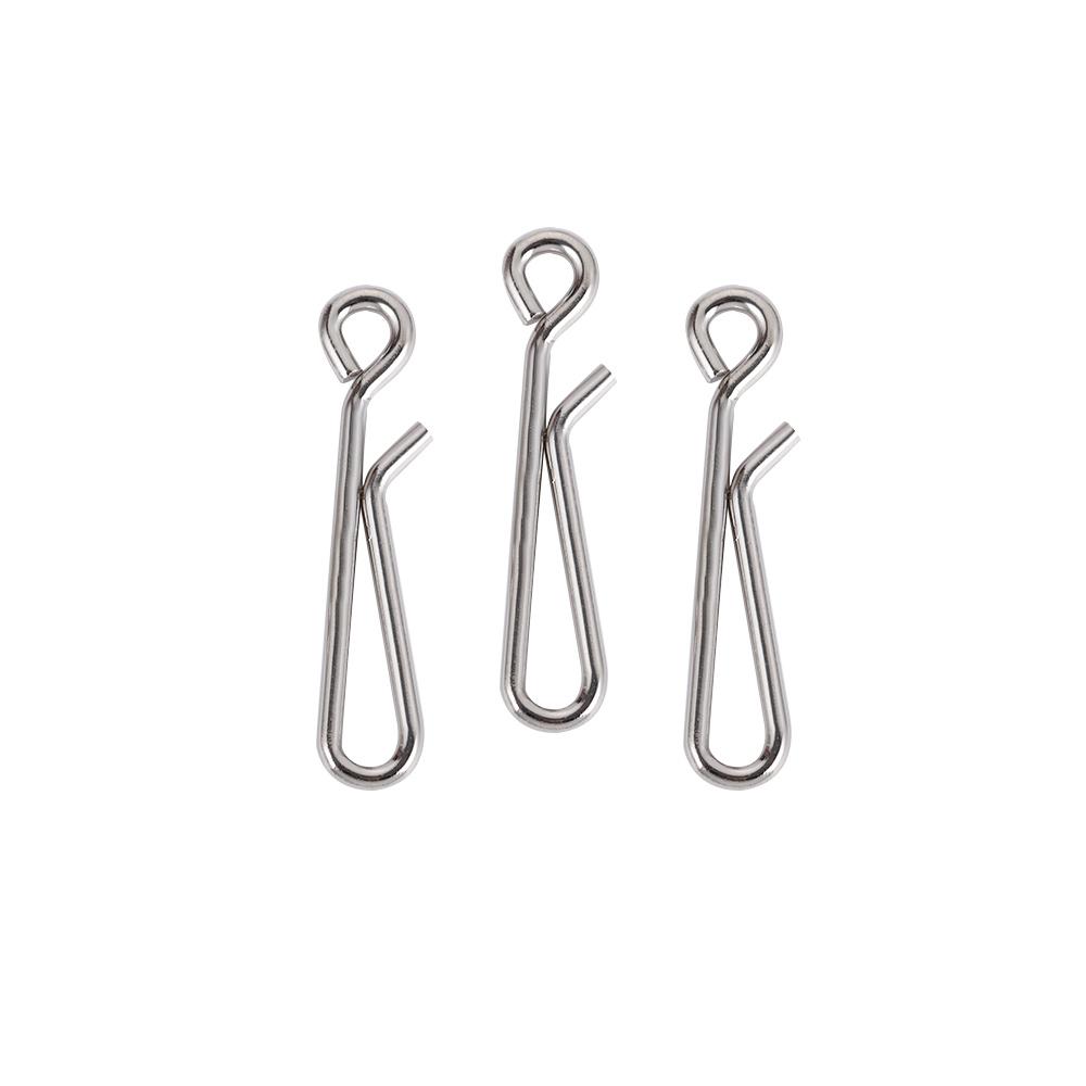 Useful Metal Barrel Swivels Quick Hanging Fishing Accessories Connector Snap Swivel Connecting Tackle Tool