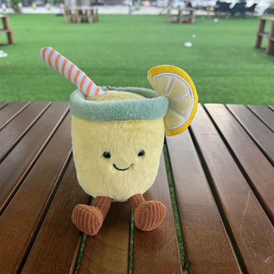 Simulated Stuffed Fruit And Vegetable Soft Cute Cartoon Plush Toys Lemon Pumpkin For Baby Kids Appease Soother Toy Gifts