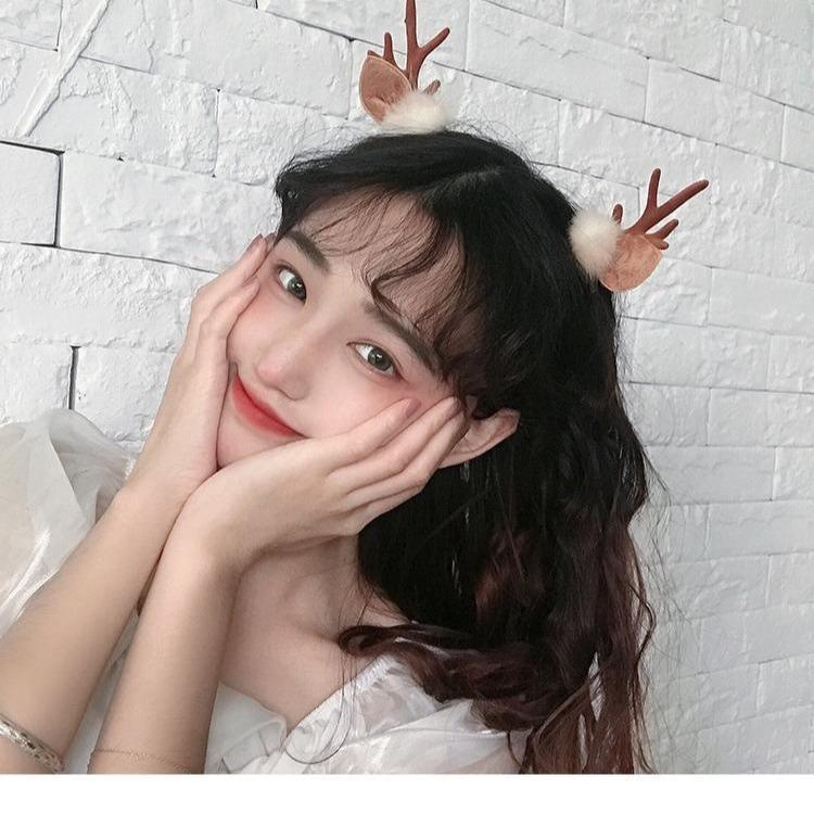 Cute Reindeer Christmas Hair Clip for Girls and Babies