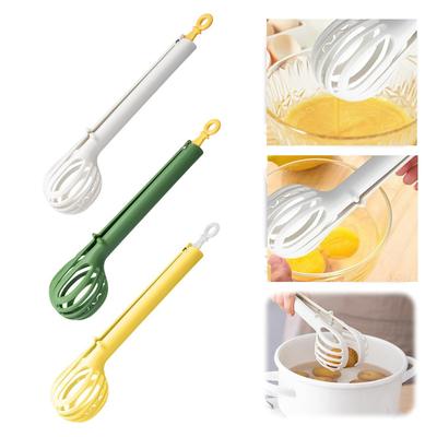Batidor de huevos multifuncional, batidor de leche, pinzas para pasta, pinzas para alimentos, batidora manual, herramienta para hornear crema de cocina, accesorios de cocina