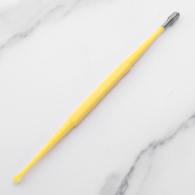 Double-Headed Spiral Silicone Ear Cleaning Tool