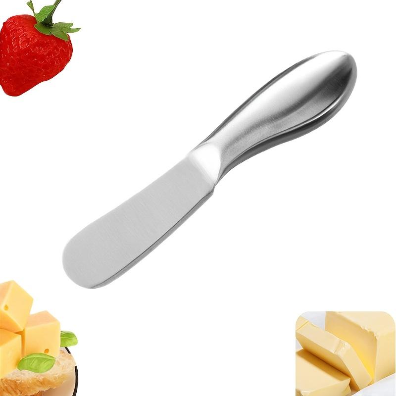 1Pc Butter Cheese Spreader Knife, Non-Stick Cream Cheese Spatula, Small Baking Tool for Cake Butter Kitchen Utensil