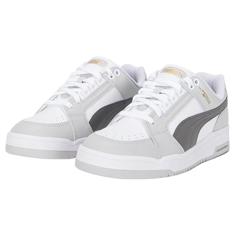 Puma Slipstream Lo Low-Top Sneakers Unisex Sneakers White Gray 383401-10