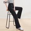 Betu Women's High-Waisted Slim Fit Flared Casual Pants